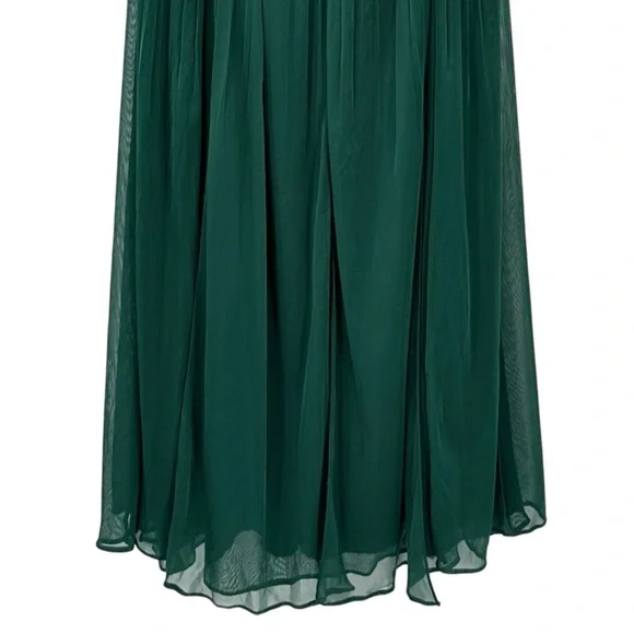 knee length dresses for ladies Mismatched Lace Tulle A-line Hot Sale Modest Bridesmaid Dresses WG646 –  SposaBridal main image 1